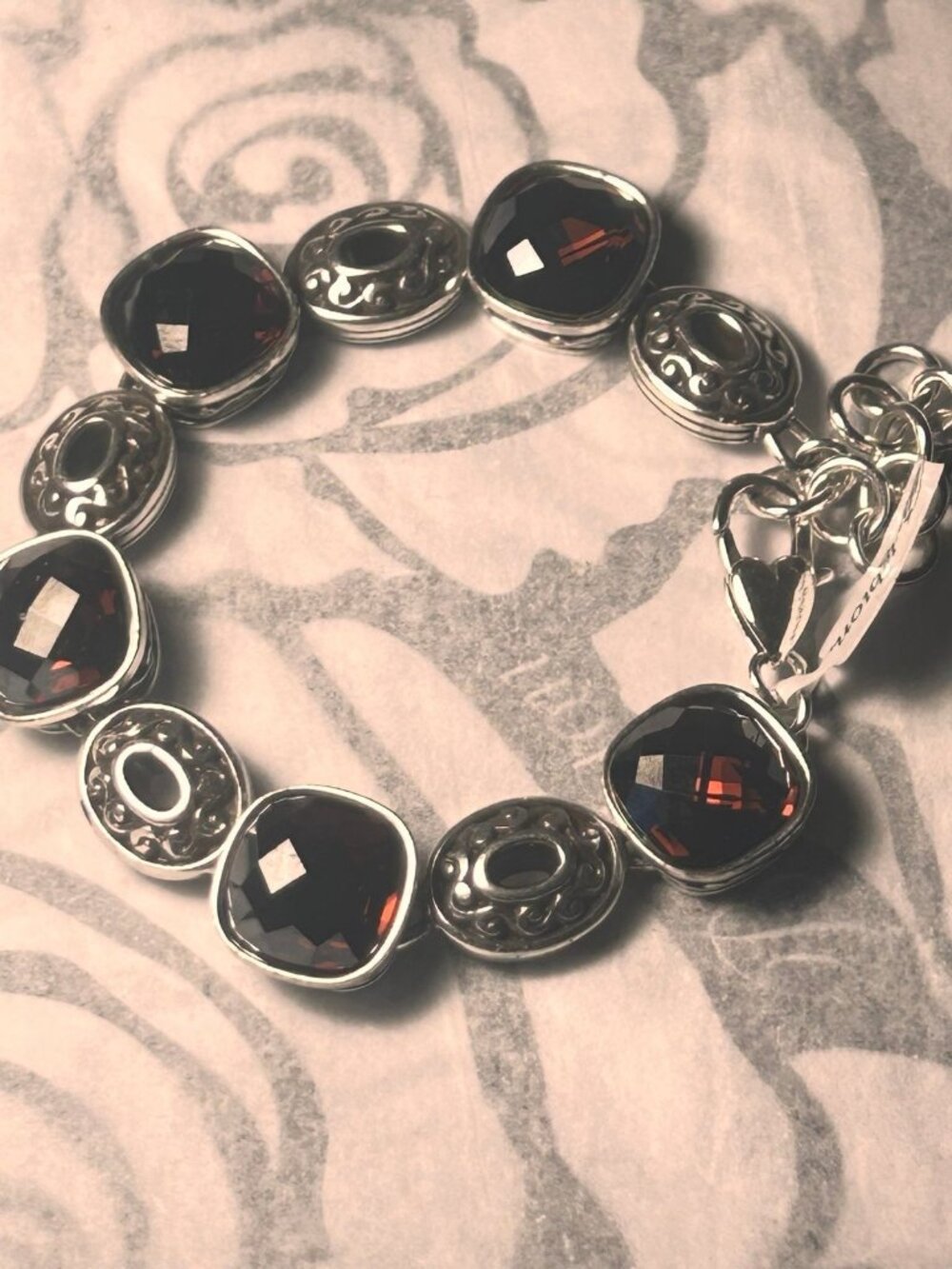 Brighton Venus Rising burgundy red bracelet  NWoutlet tag